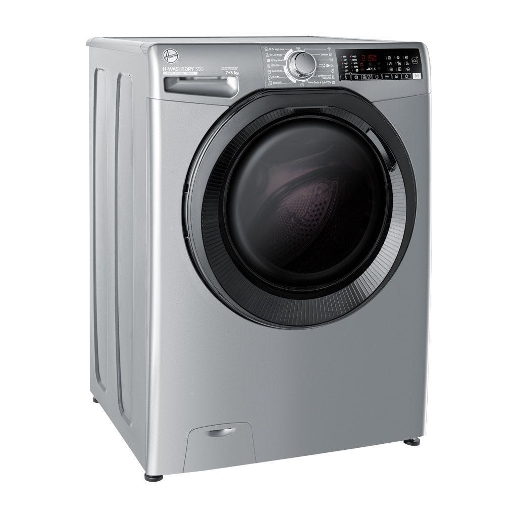 Hoover Digital Front Load Full Automatic Washing Machine With Inverter Technology, , With Dryer H3DPS4756TMBRELA