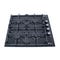 Purity Built In Gas Hob 4 Burners 60 cm Black - HPT602G