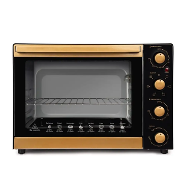 Fresh Elite Electric Oven with Grill and Fan 2200 Watt 65 Liters Black - FR 6503 RCL