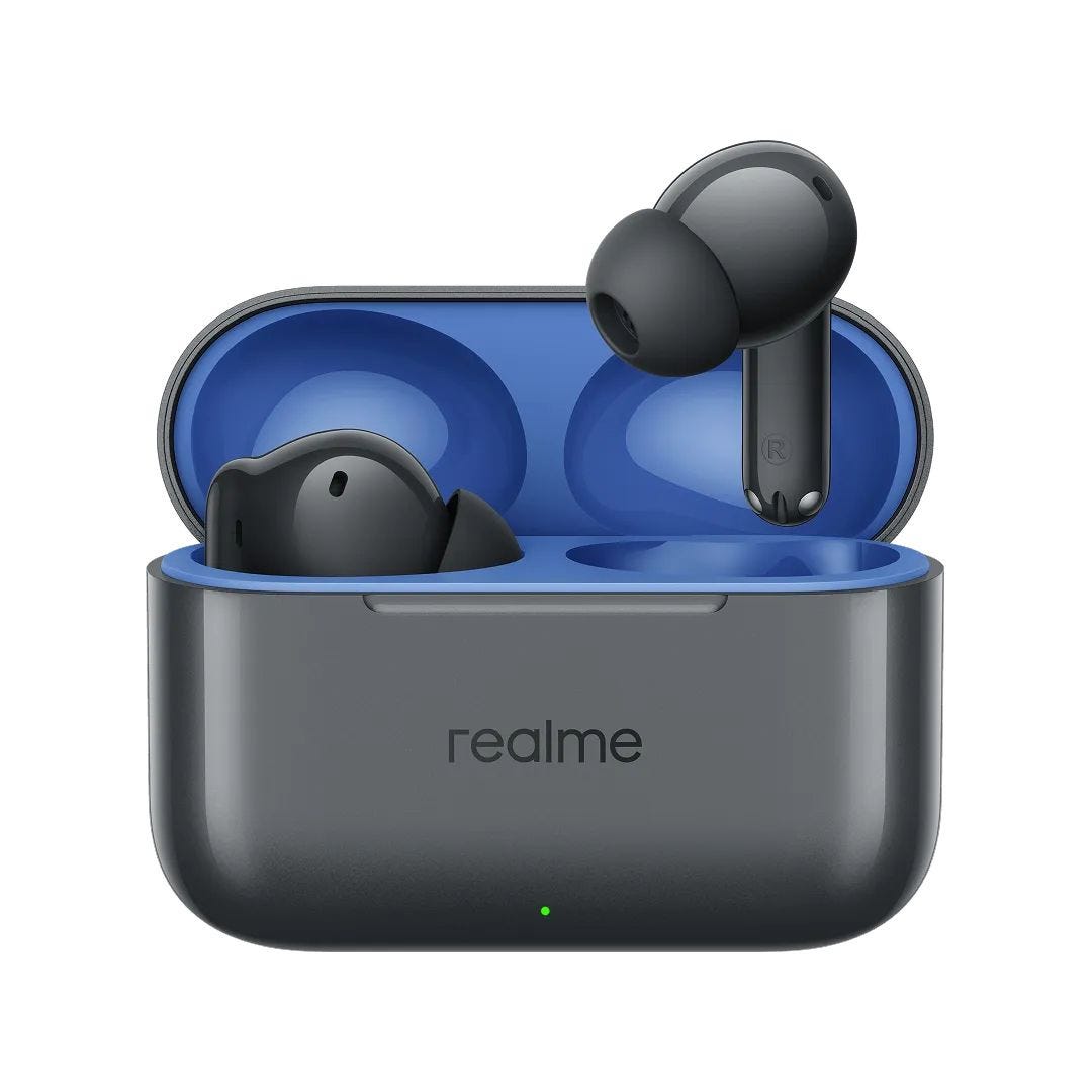 Realme Buds T200 (Mystic Gray)