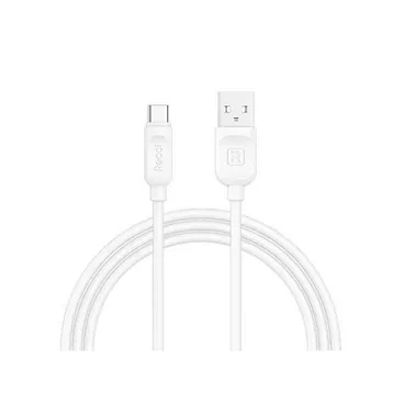 Recci Type-C Charging Cable 1 Meter White - RCT-P100