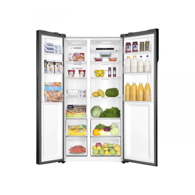 Haier Digital NoFrost Side By Side Refrigerator With Inverter Technology Hrf-570sdbm