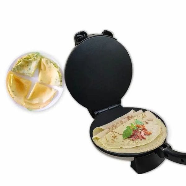 Sokany Crepe & Pancake Maker KJ-507 (1500W, Black)