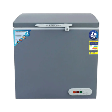 W.Alaska Chest Deep Freezer Defrost 200 Liter Silver - CH200
