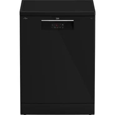 Beko Digital Dishwasher 14 Place Settings 5 Programs Black - BDFN15420B