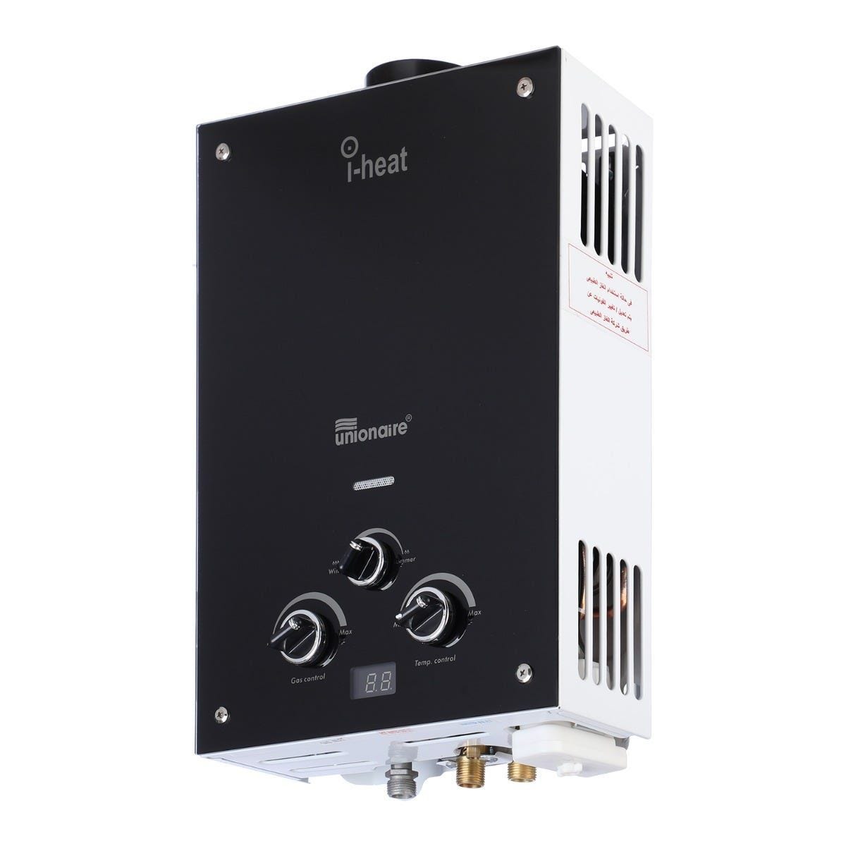 Unionaire i-Heat Digital Gas Water Heater UGH100DGBK