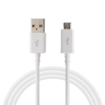 كابل شحن Micro USB الطول 1 متر - ابيض