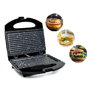 Granite Sandwich Maker 750 Watt Black - HMA-1005
