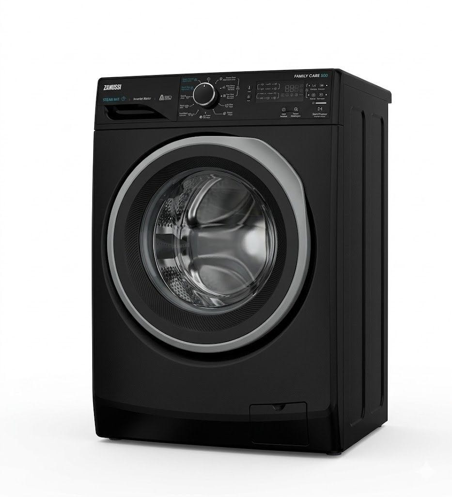 Zanussi Steammax Digital Front Load Full Automatic Washing Machine With Inverter Technology ZWF8241BS7