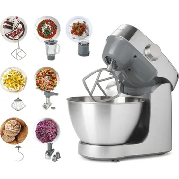 Kenwood Prospero Plus Stand Mixer 4.3 Liter 1000 Watt Silver - KHC29.Q0SI( International Warranty )
