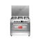 Royal Gas Masterchef PRO Digital Gas Cooker 5 Burners 90 cm - Stainless Steel