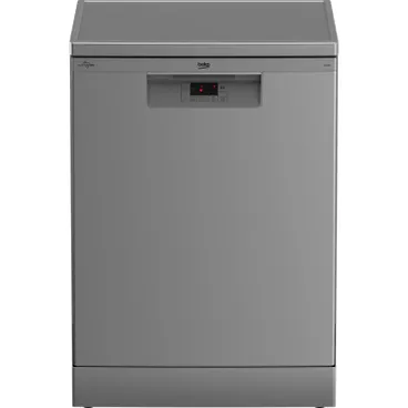 Beko Digital Dishwasher 14 Place Settings 5 Programs Silver - BDFN15420S