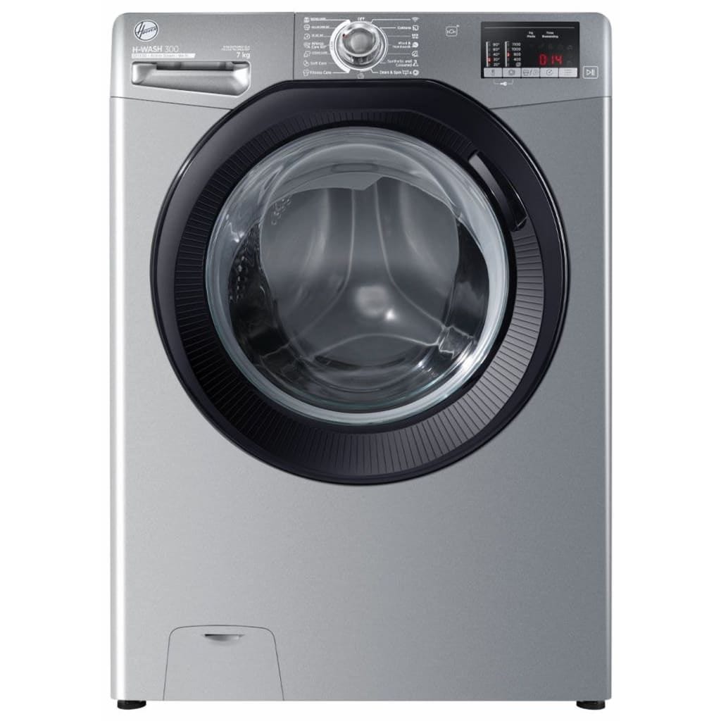 Hoover Digital Front Load Full Automatic Washing Machine With Inverter Technology, , - H3WOS173DBR4-ELA
