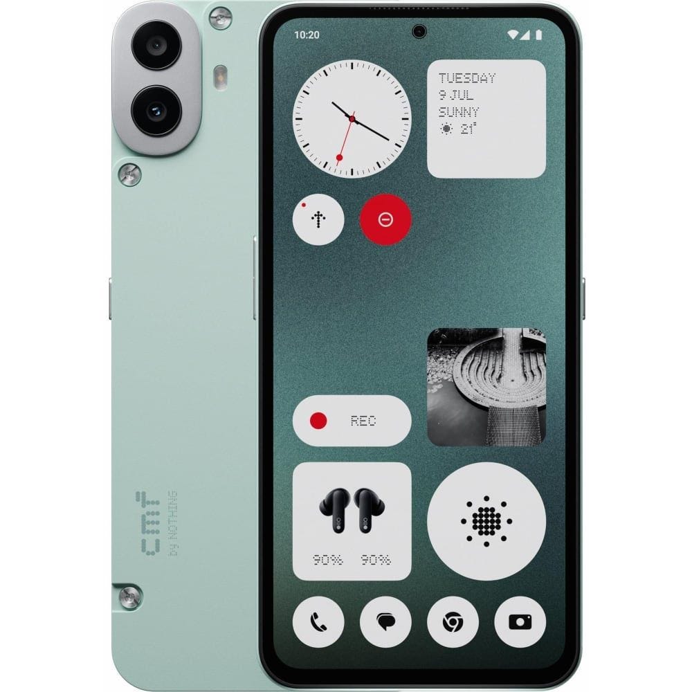 Nothing CMF Phone 1 Dual SIM, 128GB, 8GB RAM, 5G - Light Green