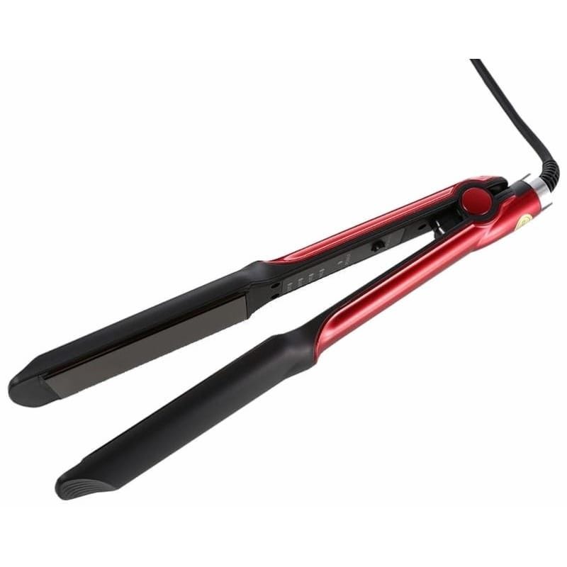 Kemei Professional Hair Straightener, Red - KM-531
