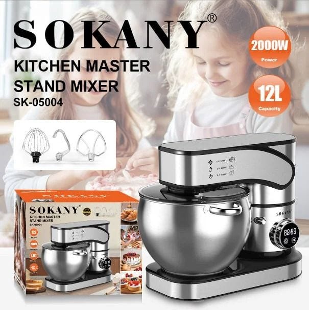 Sokany KITCHEN MASTER Digital Stand Mixer KF-05004