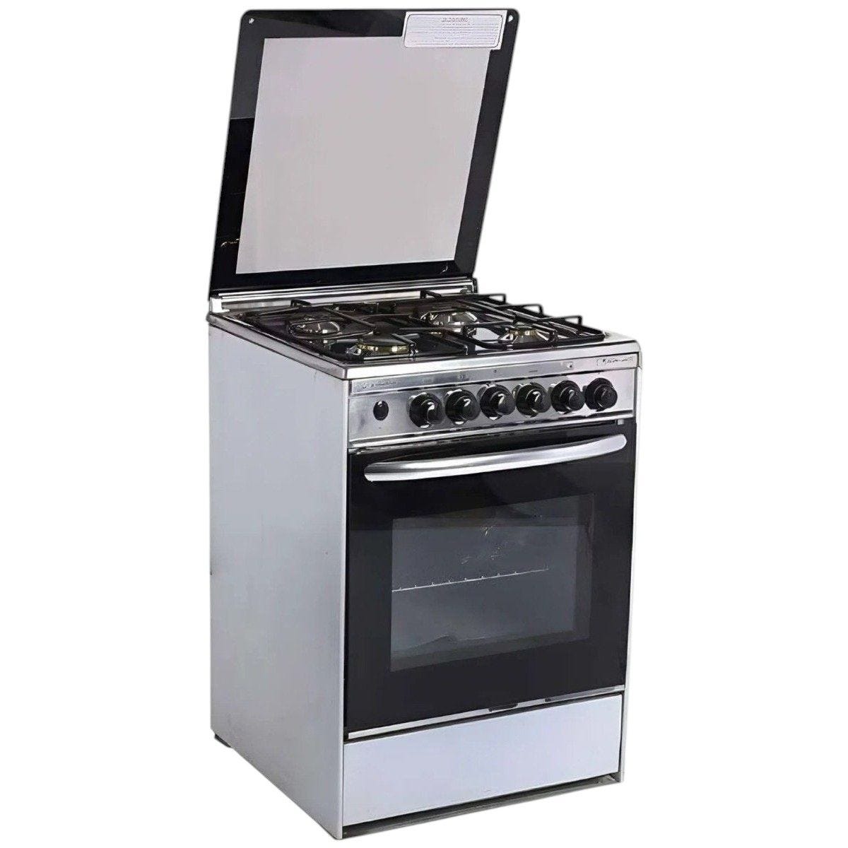 Tecnogas Gas Cooker, 4 burners, , - TCN55-4FL/RF