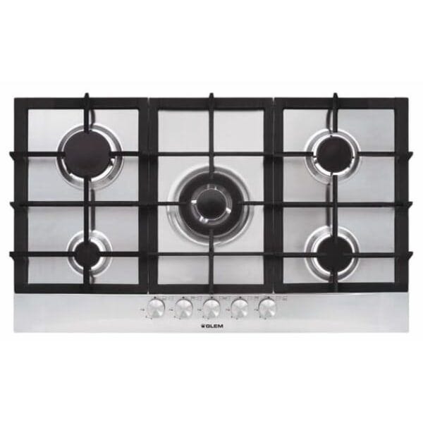 Glem Gas Built-In Gas Hob, 5 burners, , - GT955HIX