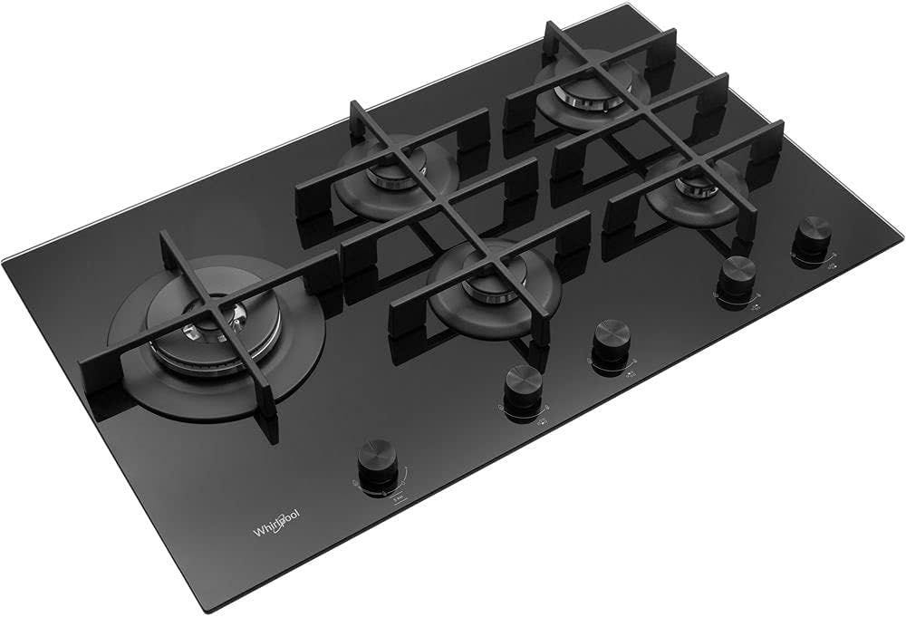 Whirlpool Built-In Gas Hob, 5 burners, , Glass GOW 9523