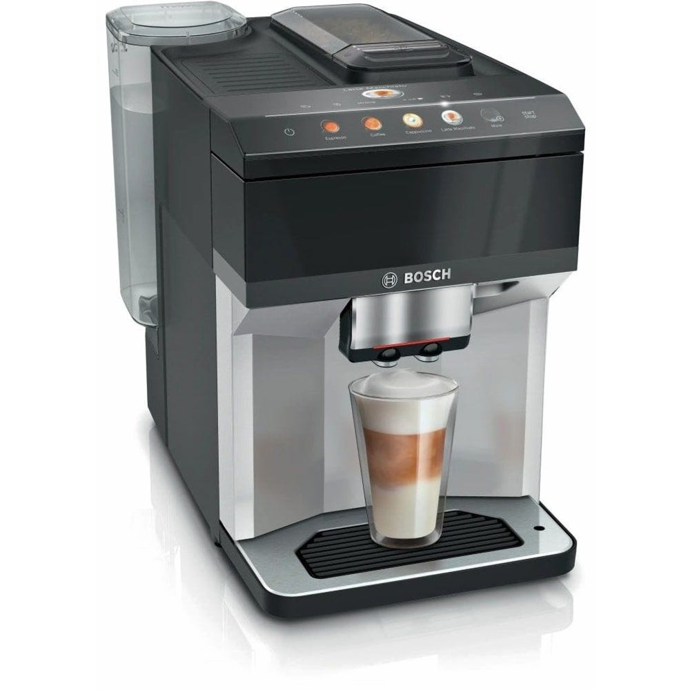 ماكينة تحضير الاسبرسو بوش Series 4 VeroCafe، بقوة 1500 وات، اسود و فضي ستانلس - TPE40307