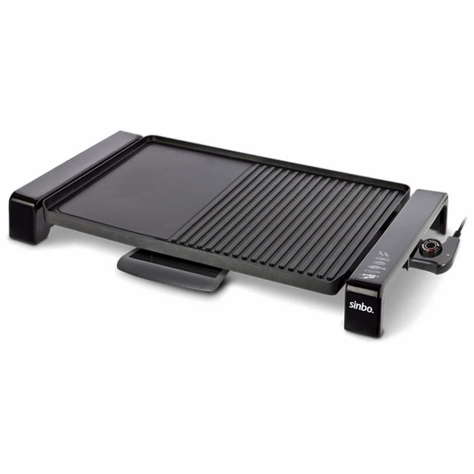 Sinbo Electric Grill, 2000 Watt, Black - SBG-7108