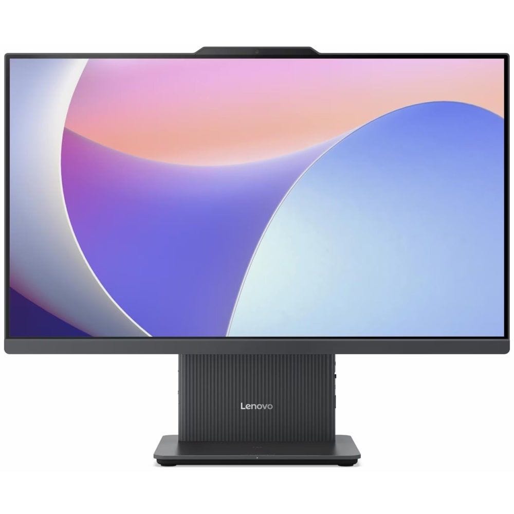 Lenovo IdeaCentre AIO 24IRH9Desktop Computers, Intel Core 7 240H Processor, 23.8 Inch FHD Display, 512 GB SSD, 8 GB RAM DDR5, Intel Graphics, DOS, Luna Grey - F0HN00N7AX