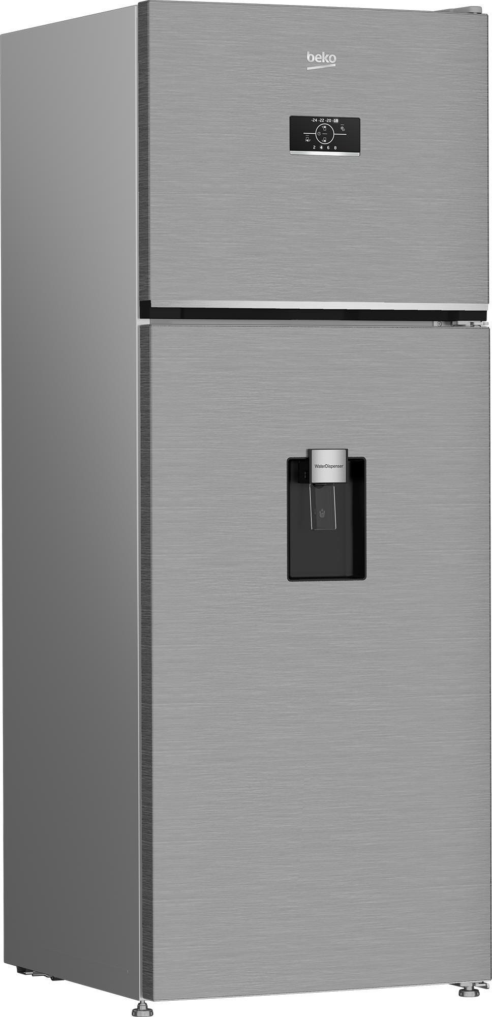 Beko Digital NoFrost Refrigerator With Inverter Technology, , - B3RDNE500LDXB