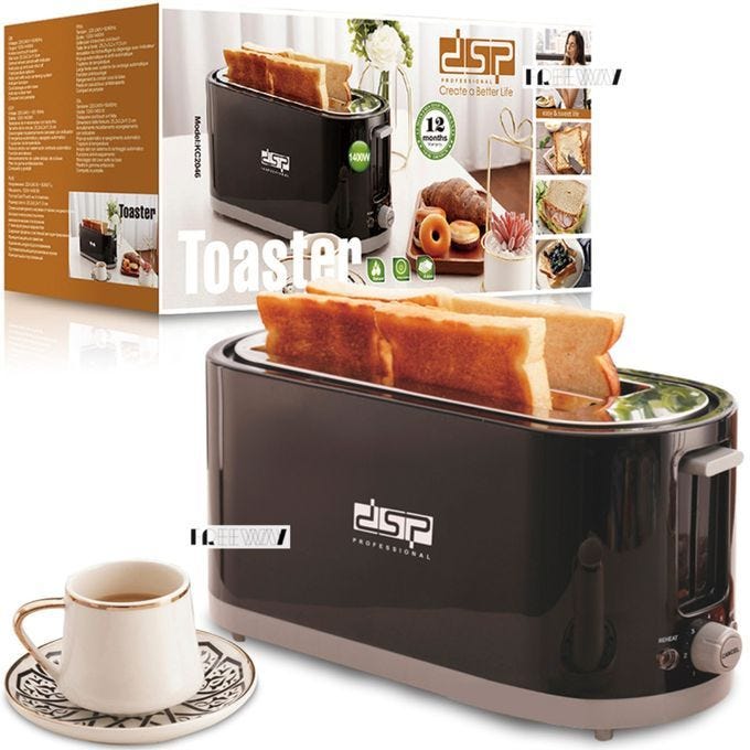 DSP Toaster, 4 Slices KC2046
