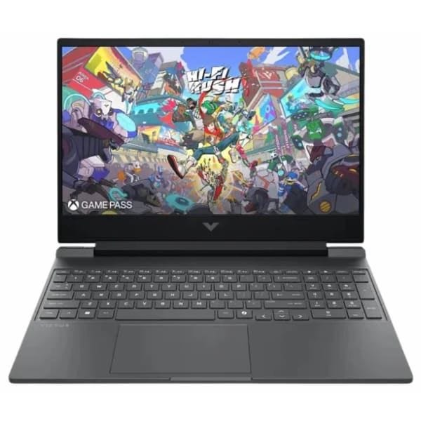 لابتوب اتش بى Victus 15-fa2038ne، بروسيسور انتل كور i5 13420H، شاشة 15.6 بوصة FHD، هارد 512 جيجابايت SSD، رام 8 جيجابايت DDR4، نفيديا GeForce RTX 2050 جرافيكس 4 جيجابايت، دوس، فضي ميكا - C7VR2EA