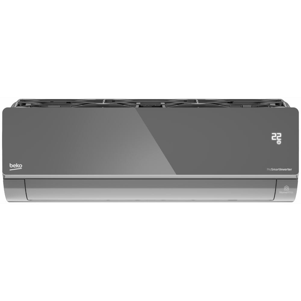 Beko Digital Cooling & Heating Split Air Conditioner, 2.25 HP, Grey - BIHT184W0S