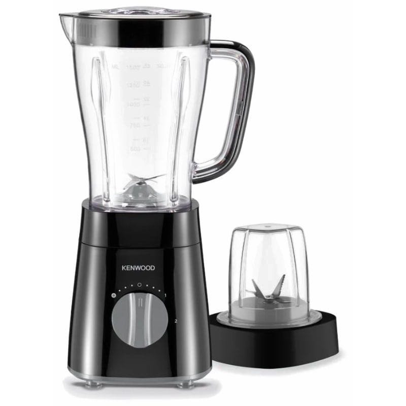 Kenwood Countertop Blender With Grinder 2 Liter 500 Watt Black Grey - BLP18.150BK