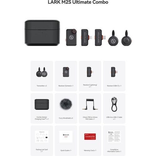 HollyLand Microphone Lark M2s Wireless