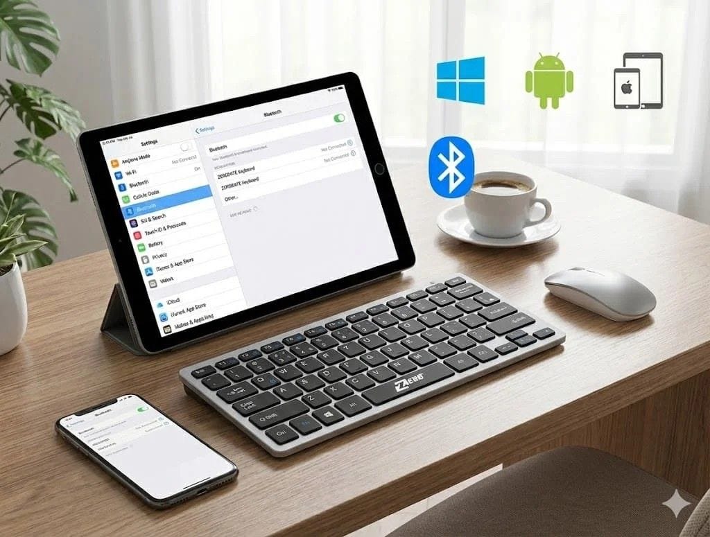 Zero Wireless Standard Keyboard , - ZR- 3060