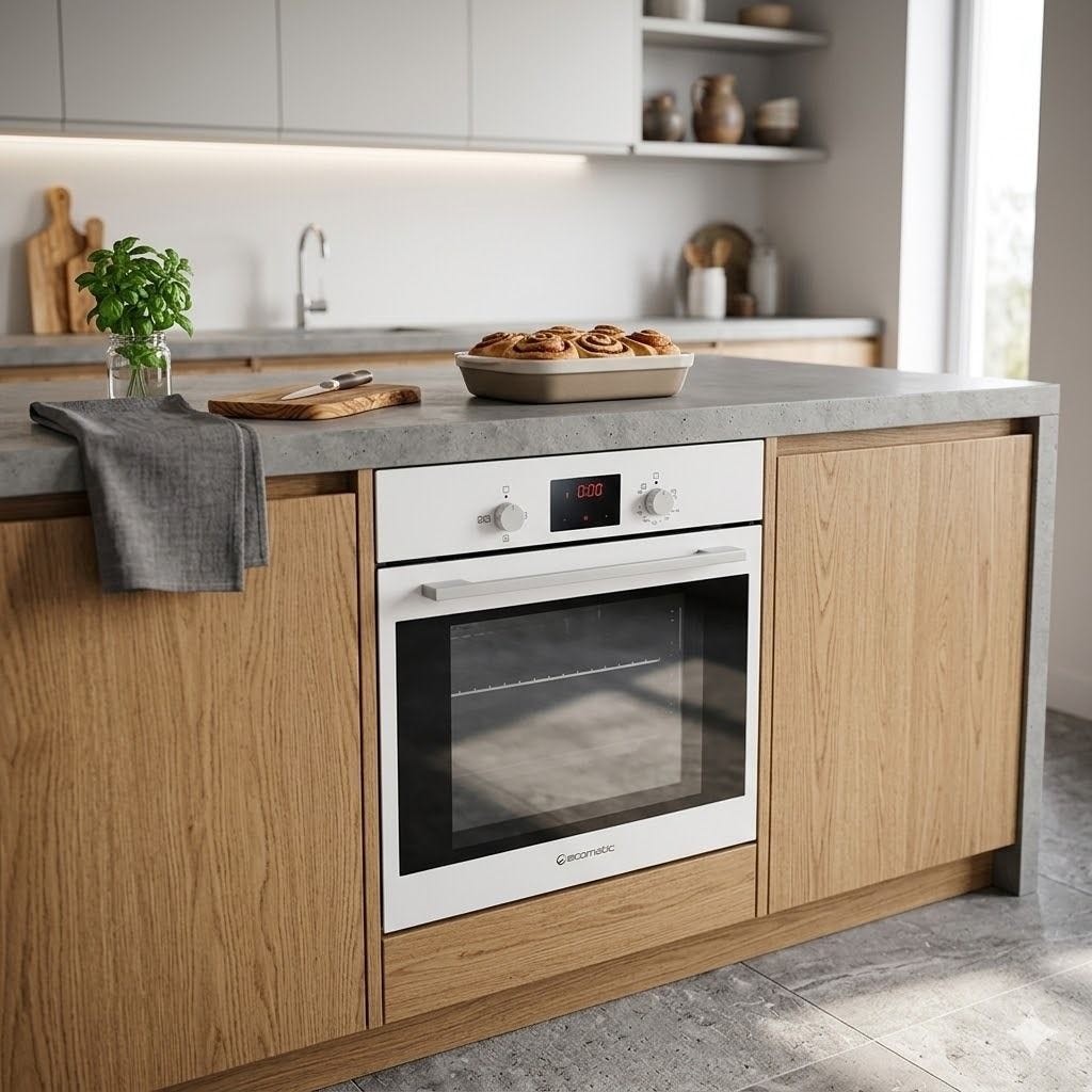 Ecomatic Digital Gas Oven With Grill, , 67 Liter G6414TTD