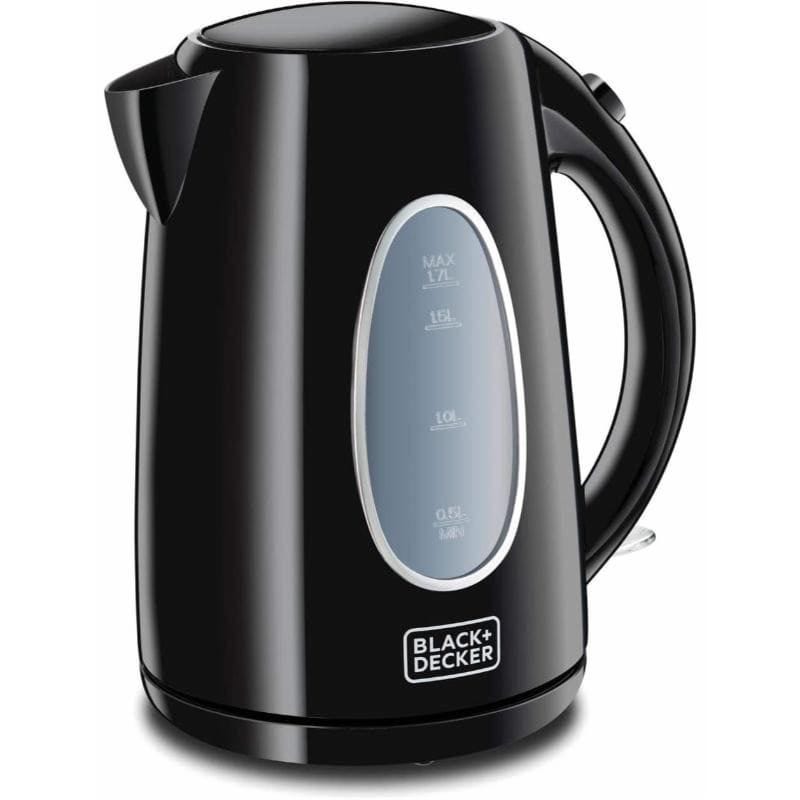 BLACK+DECKER Electric Kettle 1.7 Liter 2200 Watt Black - JC69