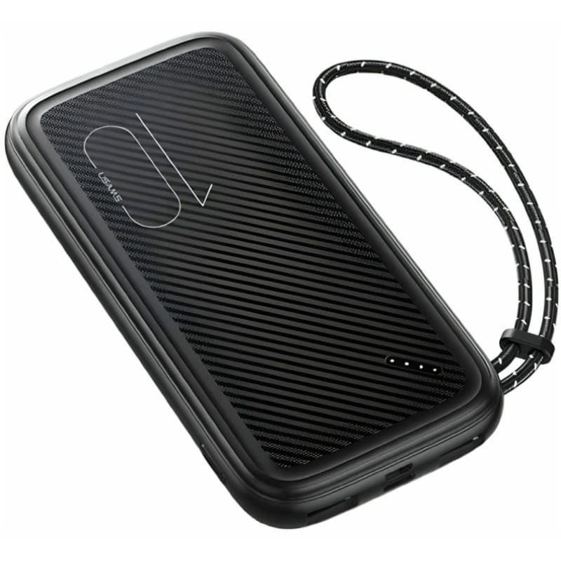 USAMS Wired Power Bank 10000 mAh 3 Port Black - US-CD150 PB56