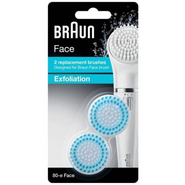Braun Replacement Face Brush 2 Pcs - SE80-E-10