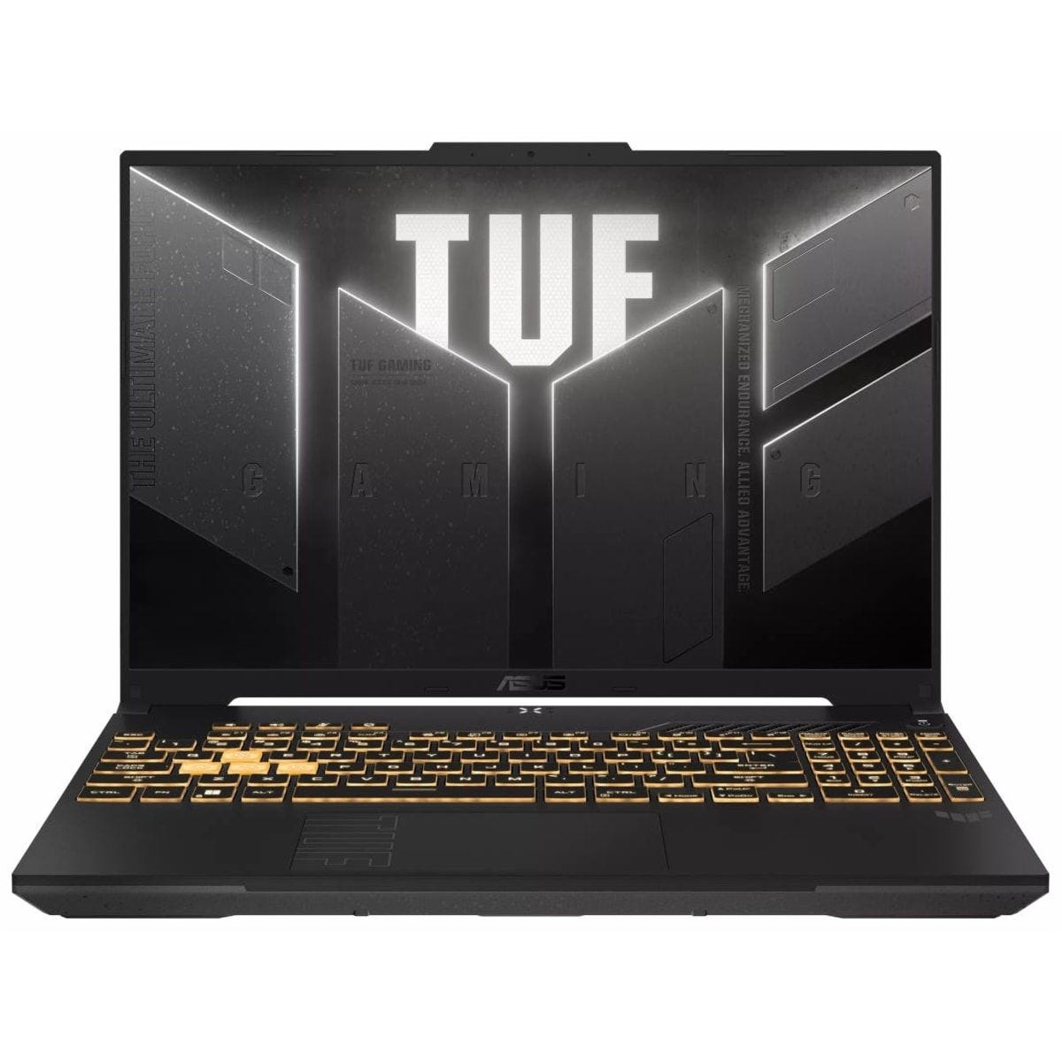 لابتوب جيمينج اسوس TUF Gaming F16 FX607VJB-RL805W، بروسيسور انتل كور 5 210H، شاشة 16 بوصة FHD+، هارد 512 جيجابايت SSD، رام 8 جيجابايت DDR5، نفيديا GeForce RTX 3050 جرافيكس 6 جيجابايت، ويندوز 11 هوم، رمادي ميكا - 90NR0MZ6-M005U0
