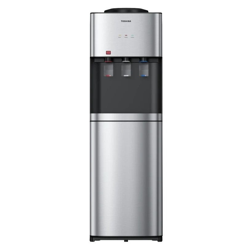 TOSHIBA Hot, Cold & Normal Water Dispenser RWF-W2467TEG (Silver Black)