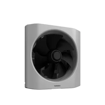 TORNADO Kitchen Ventilating Fan 20 cm Black Grey - TVH-20BG