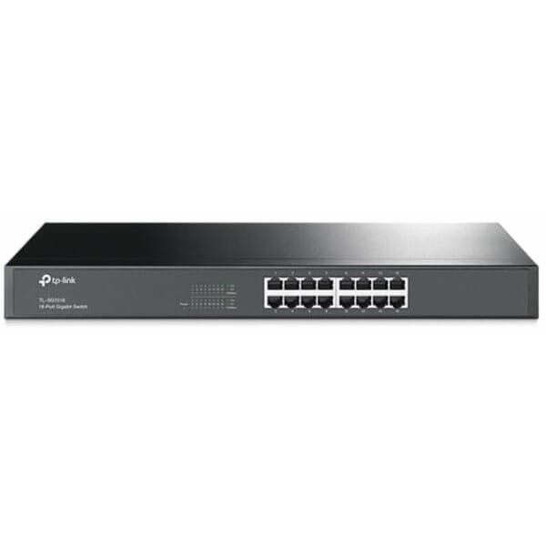TP-Link 16-Port Gigabit Rackmount Switch, Black - TL-SG1016