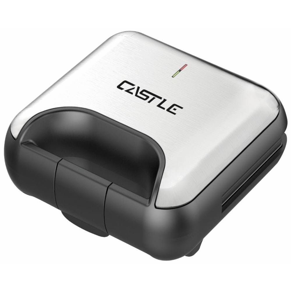 Castle Multifunctional Sandwich Maker 800 Watt Black Silver - SMC2750