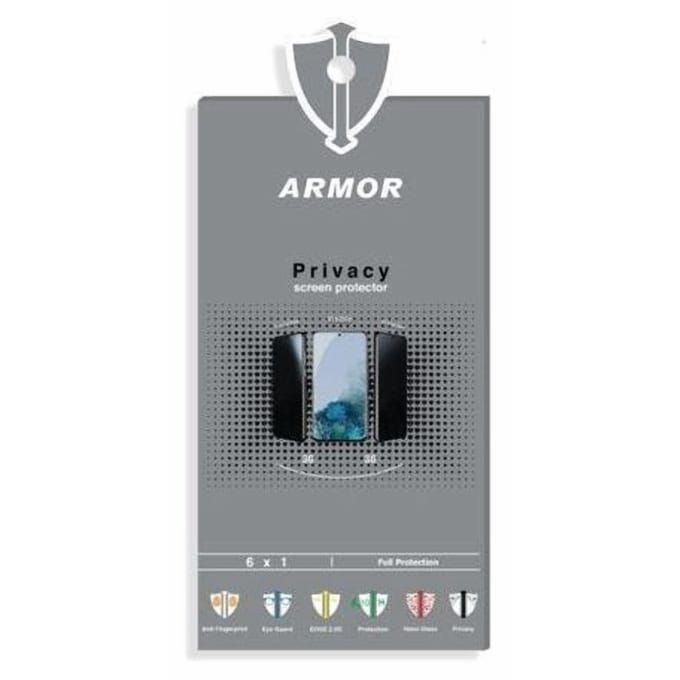 Armor 6in1 Privacy Screen Protector For Apple iPhone 15 plus - Transparent