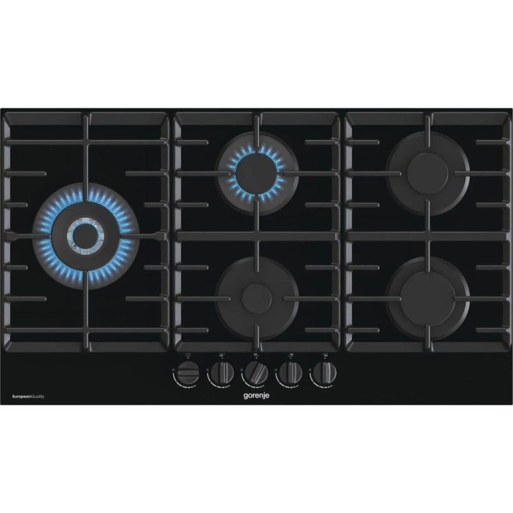 Gorenje Built In Gas Hob 5 Burners 90 cm Black - GCW951B