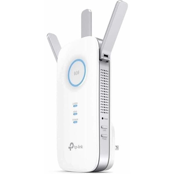 TP-Link AC1750 Mesh Wi-Fi Range Extender, White - RE450