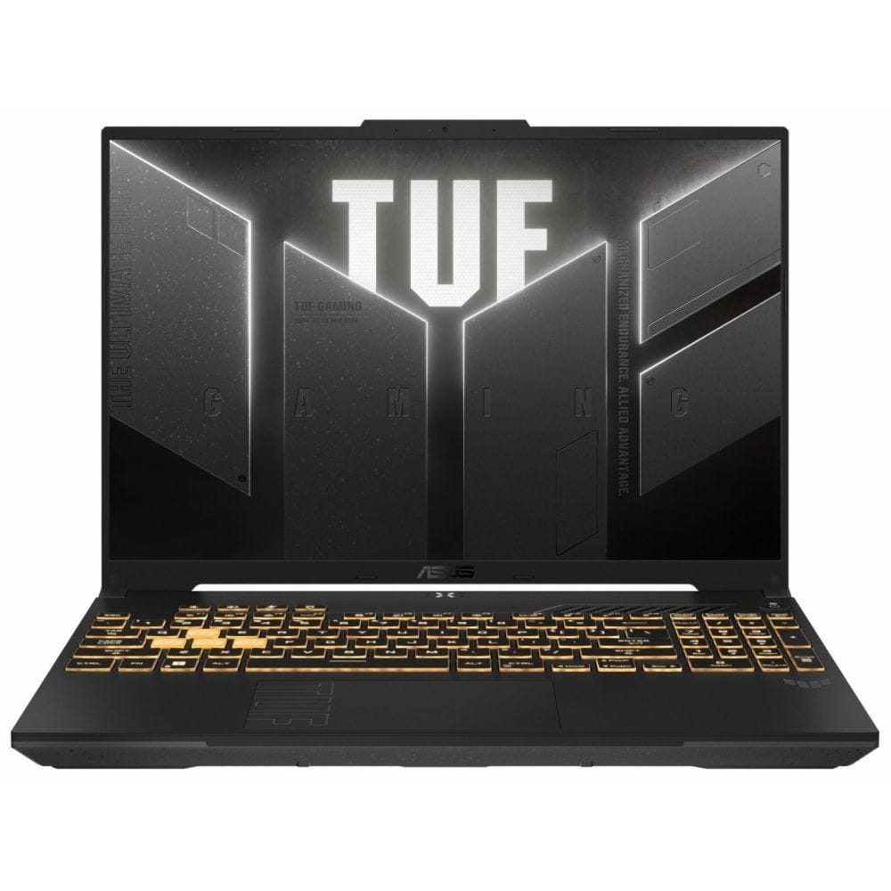 ASUS TUF Gaming F16 FX607VU-RL167W Laptop, Intel Core 7 240H Processor, 16 Inch FHD+ Display, 512 GB SSD, 16 GB RAM DDR5, NVIDIA GeForce RTX 4050 6 GB Graphics, Win11, Mecha Grey - 90NR0N06-M00JB0