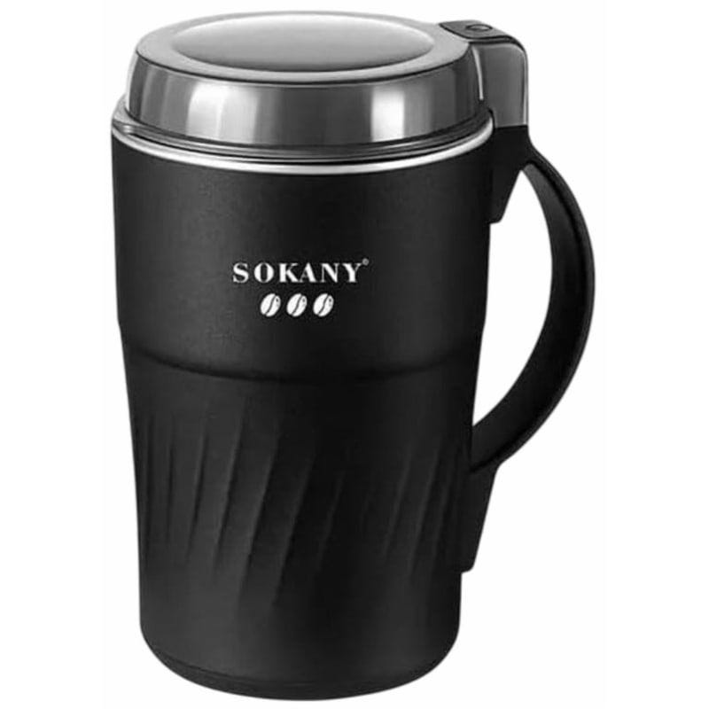 Sokany Coffee Grinder, 300 Watt, Black - SK-04024