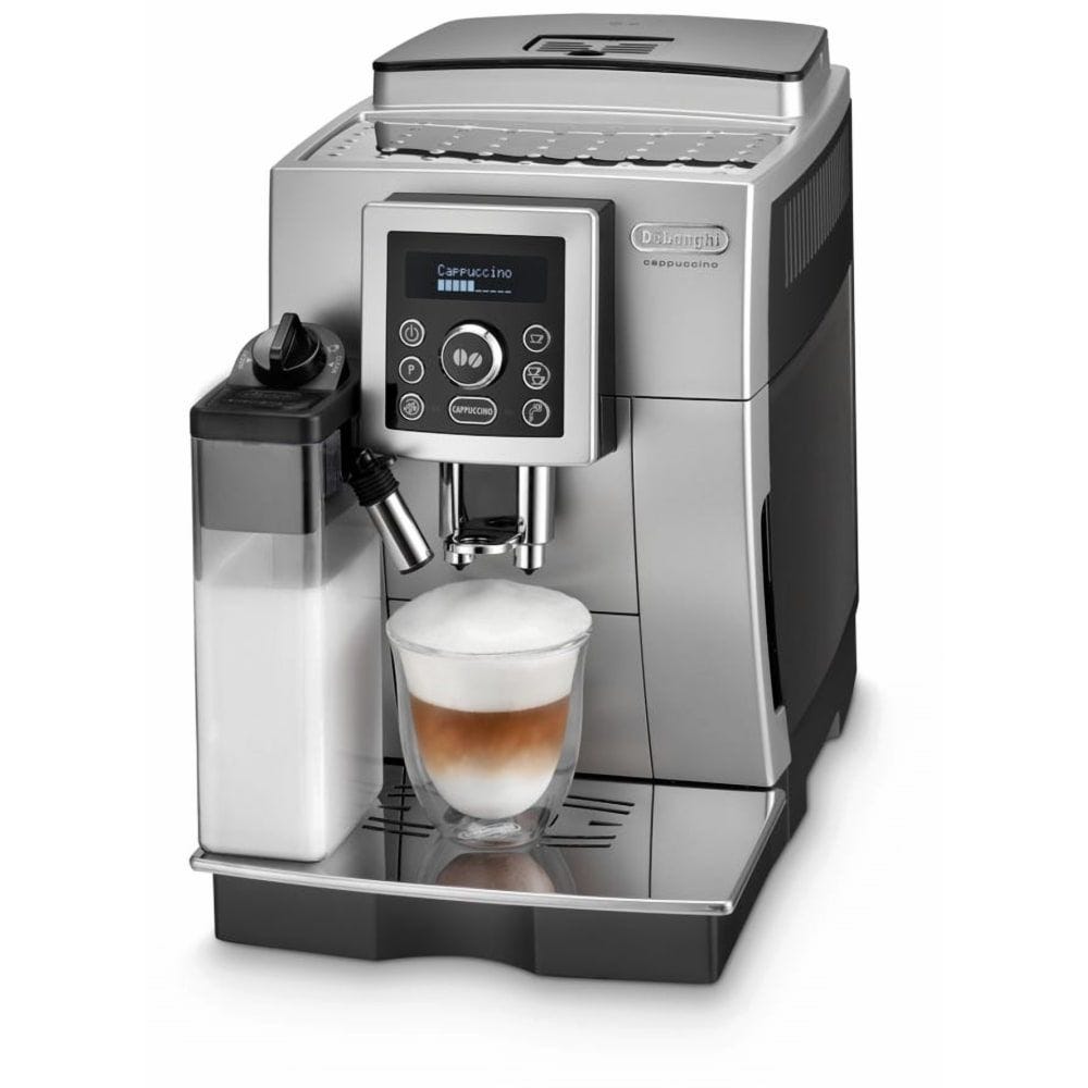 De'Longhi 23 Series Automatic Coffee Machine 15 Bar 1.8 Liter 1450 Watt Silver - ECAM23.460.SB