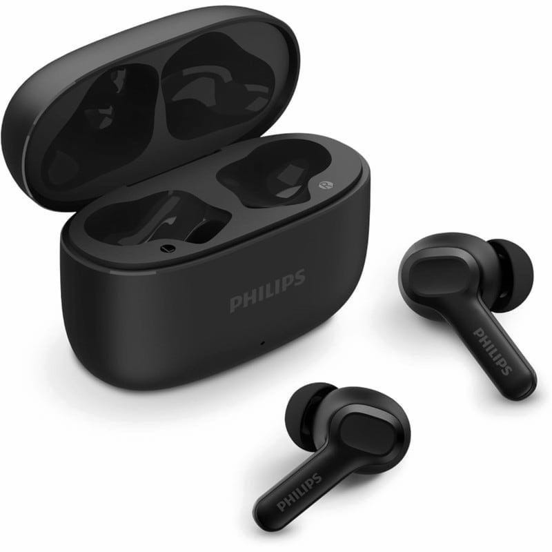 Philips Series 1000 In-Ear Earbuds, Up to 24 Hours, Black - TAT1109BK/97