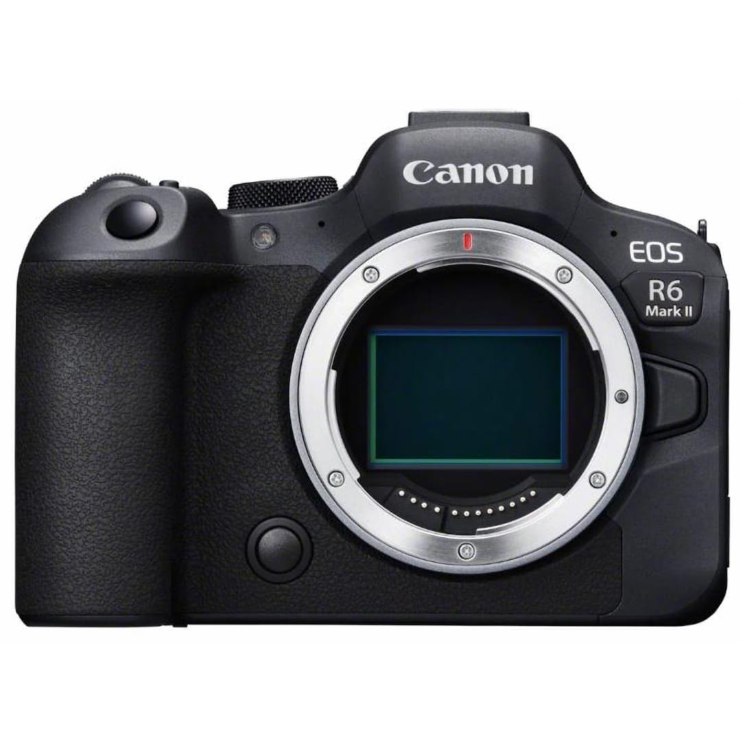 Canon EOS R6 MARK II Mirrorless Camera Body Only, 24.2MP, Black - 5666C005AA